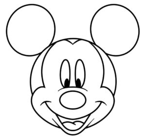 Desenho de Mickey Desenho Colorir Imprimir 035