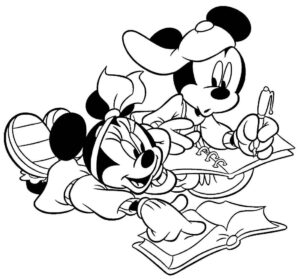 Desenho de Mickey Desenho Colorir Imprimir 039