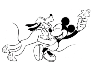 Desenho de Mickey Desenho Colorir Imprimir 055