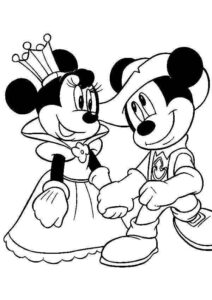 Desenho de Mickey Desenho Colorir Imprimir 063