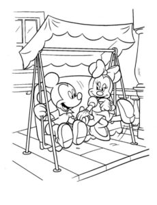 Desenho de Mickey Desenho Colorir Imprimir 067