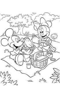 Desenho de Mickey Desenho Colorir Imprimir 068