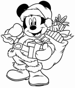 Desenho de Mickey Desenho Colorir Imprimir 091