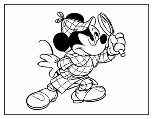 Desenho de Mickey Desenho Colorir Imprimir 100