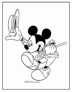 Desenho de Mickey Desenho Colorir Imprimir 105