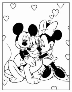 Desenho de Mickey Desenho Colorir Imprimir 107