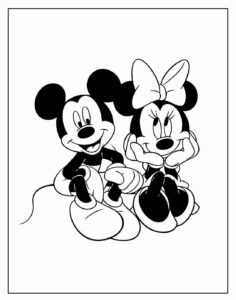 Desenho de Mickey Desenho Colorir Imprimir 108