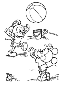 Desenho de Mickey Desenho Colorir Imprimir 110