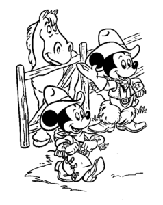 Desenho de Mickey Desenho Colorir Imprimir 113