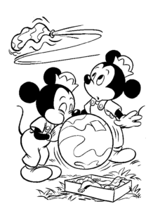 Desenho de Mickey Desenho Colorir Imprimir 116