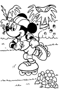 Desenho de Mickey Desenho Colorir Imprimir 117