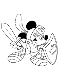 Desenho de Mickey Desenho Colorir Imprimir 118