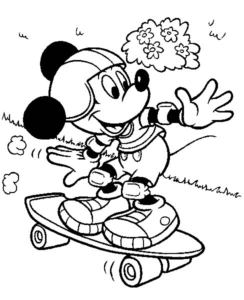 Desenho de Mickey Desenho Colorir Imprimir 119