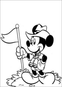 Desenho de Mickey Desenho Colorir Imprimir 120