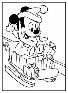 Desenho de Mickey Desenho Colorir Imprimir 124