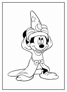 Desenho de Mickey Desenho Colorir Imprimir 128