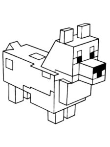 Desenho de Minecraft Desenho Colorir Imprimir 020