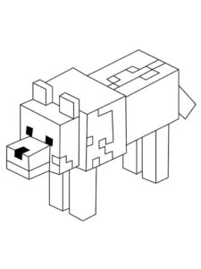 Desenho de Minecraft Desenho Colorir Imprimir 028