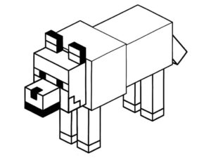 Desenho de Minecraft Desenho Colorir Imprimir 033