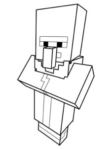 Desenho de Minecraft Desenho Colorir Imprimir 108