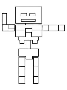 Desenho de Minecraft Desenho Colorir Imprimir 110