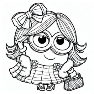 Desenho de Minion Desenho Colorir Imprimir 063