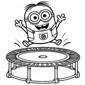 Desenho de Minion Desenho Colorir Imprimir 105