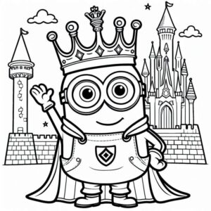Desenho de Minion Desenho Colorir Imprimir 108
