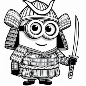 Desenho de Minion Desenho Colorir Imprimir 111