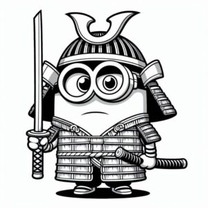 Desenho de Minion Desenho Colorir Imprimir 112