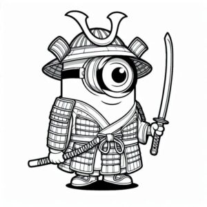 Desenho de Minion Desenho Colorir Imprimir 113