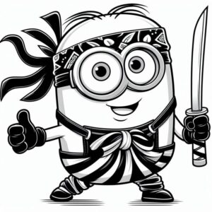 Desenho de Minion Desenho Colorir Imprimir 115