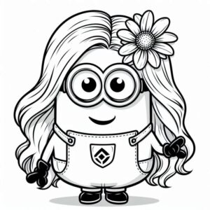 Desenho de Minion Desenho Colorir Imprimir 119