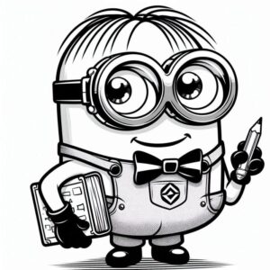 Desenho de Minion Desenho Colorir Imprimir 120