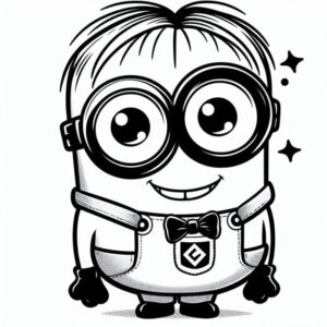 Desenho de Minion Desenho Colorir Imprimir 121