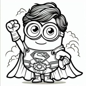 Desenho de Minion Desenho Colorir Imprimir 124