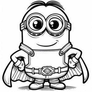 Desenho de Minion Desenho Colorir Imprimir 125