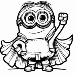 Desenho de Minion Desenho Colorir Imprimir 126