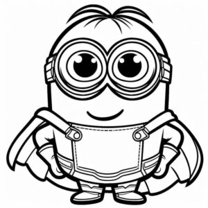 Desenho de Minion Desenho Colorir Imprimir 127