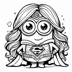 Desenho de Minion Desenho Colorir Imprimir 128