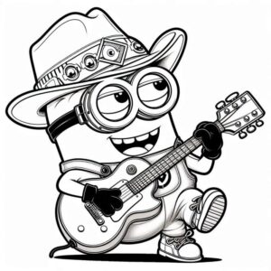 Desenho de Minion Desenho Colorir Imprimir 132