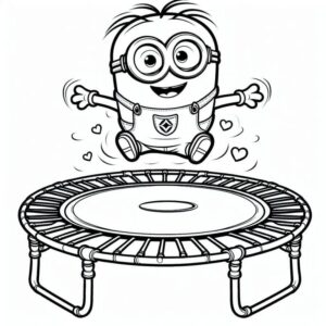 Desenho de Minion Desenho Colorir Imprimir 133