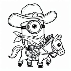 Desenho de Minion Desenho Colorir Imprimir 135