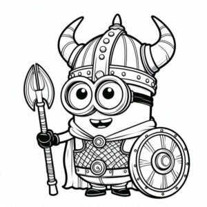 Desenho de Minion Desenho Colorir Imprimir 137