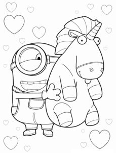 Desenho de Minion Desenho Colorir Imprimir 138