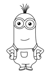 Desenho de Minion Desenho Colorir Imprimir 139