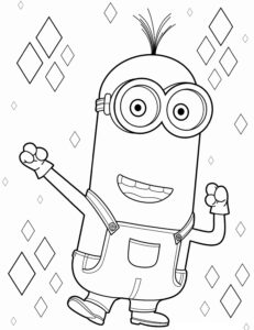 Desenho de Minion Desenho Colorir Imprimir 141