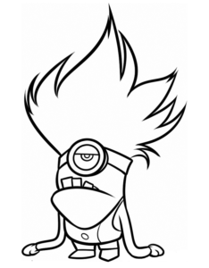 Desenho de Minion Desenho Colorir Imprimir 142