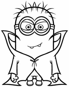 Desenho de Minion Desenho Colorir Imprimir 144