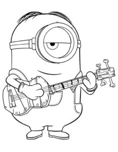 Desenho de Minion Desenho Colorir Imprimir 146